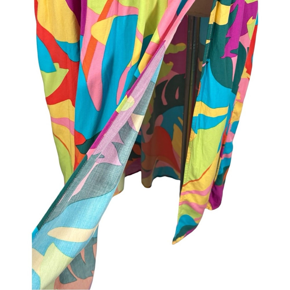 L*Space Victoria Copacabana Tropical Print Sleeveless Maxi Dress Size XS - Picture 10 of 11